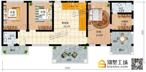 农村自建房12米X10米图纸14