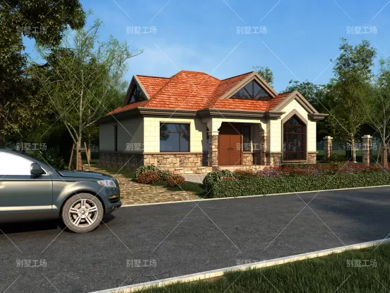 一层农村房屋设计图效果图，想在老家盖100平的一层别墅440.png